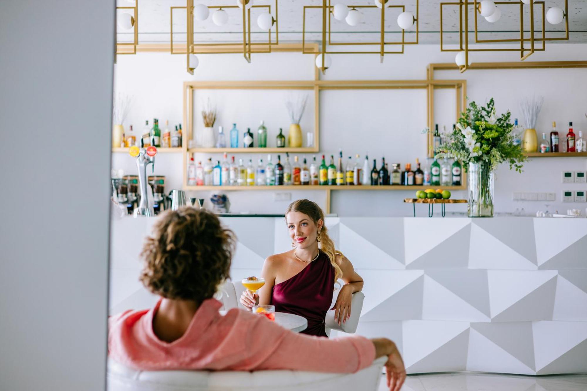 Ivi Mare - Designed For Adults By Louis Hotels Geroskipou Esterno foto The bar at the 2018 edition of the Berlinale