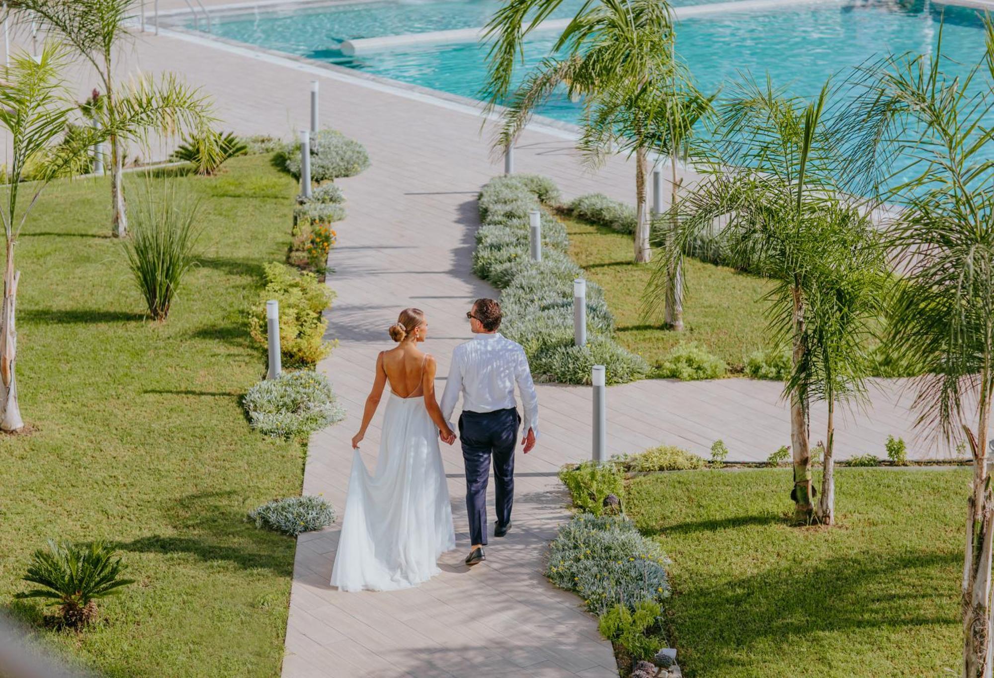 Ivi Mare - Designed For Adults By Louis Hotels Geroskipou Esterno foto Wedding at the resort